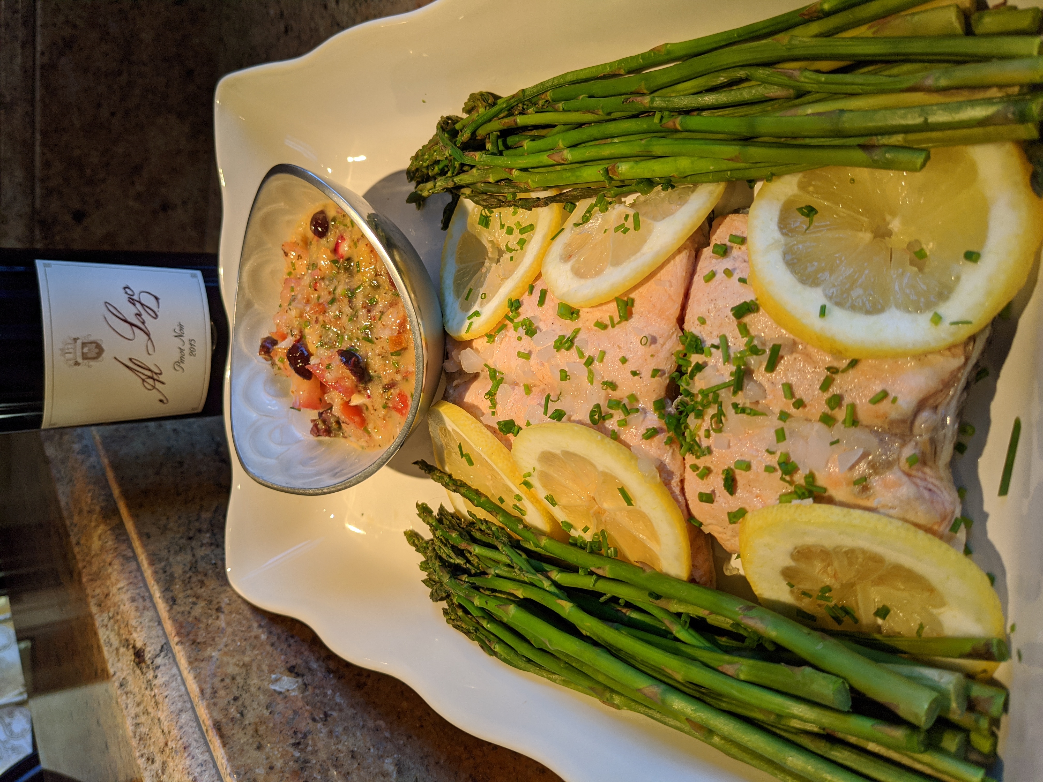 Atlantic Salmon Fillet Poached recipe image