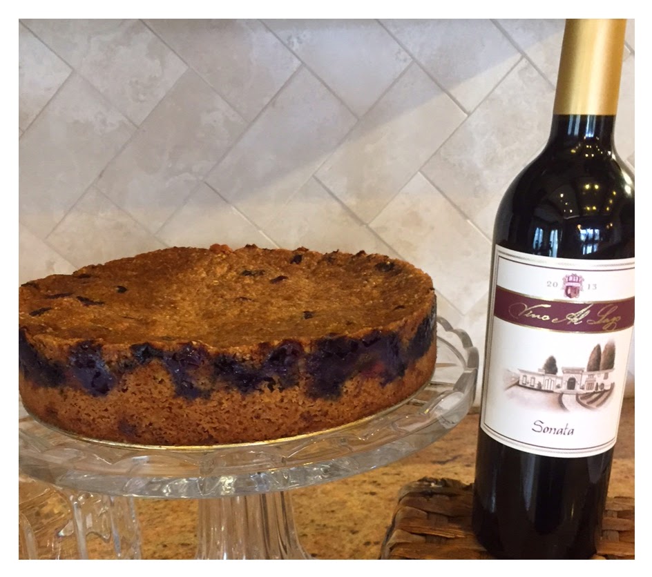 Lemon and Blueberry Buckle recipe image