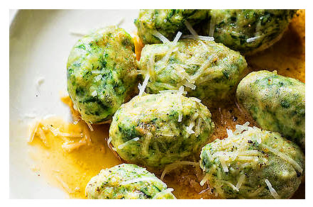 Spinach, Kale, Collard Greens and Ricotta Gnocchi recipe image